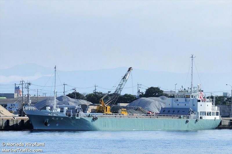 dairyuho (Cargo ship) - IMO , MMSI 431002858, Call Sign JD3233 under the flag of Japan