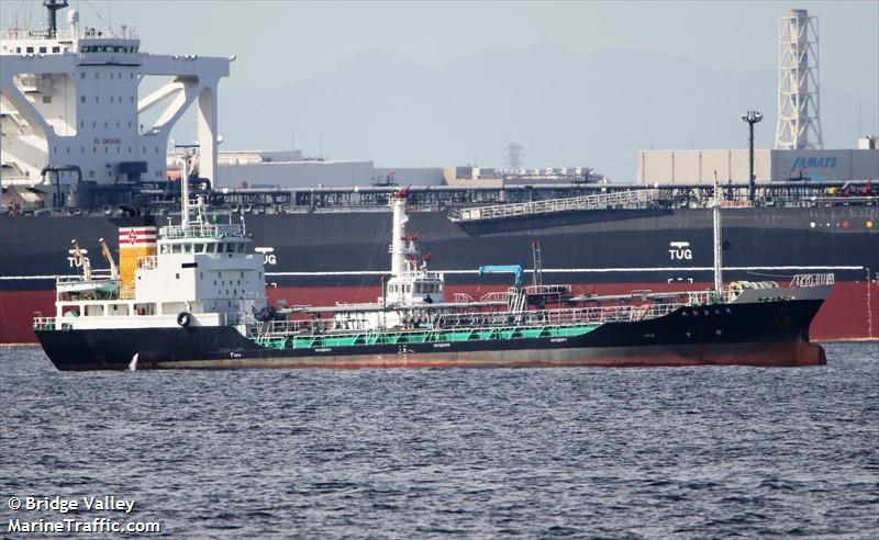 hosei maru no.3 (Tanker) - IMO , MMSI 431402001, Call Sign JD2055 under the flag of Japan