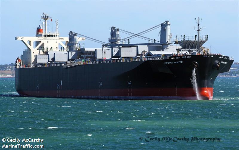 opera white (Wood Chips Carrier) - IMO 9342748, MMSI 432622000, Call Sign 7JCP under the flag of Japan