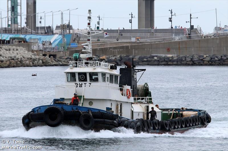 kang nam t-7 (Towing vessel (tow>200)) - IMO , MMSI 440104970, Call Sign DSAA3 under the flag of Korea