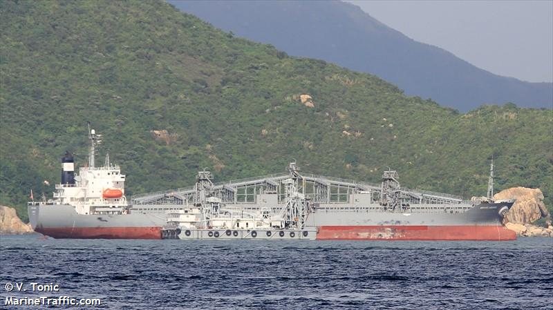 grand asano (Bulk Carrier) - IMO 9111606, MMSI 477264300, Call Sign VRFH4 under the flag of Hong Kong