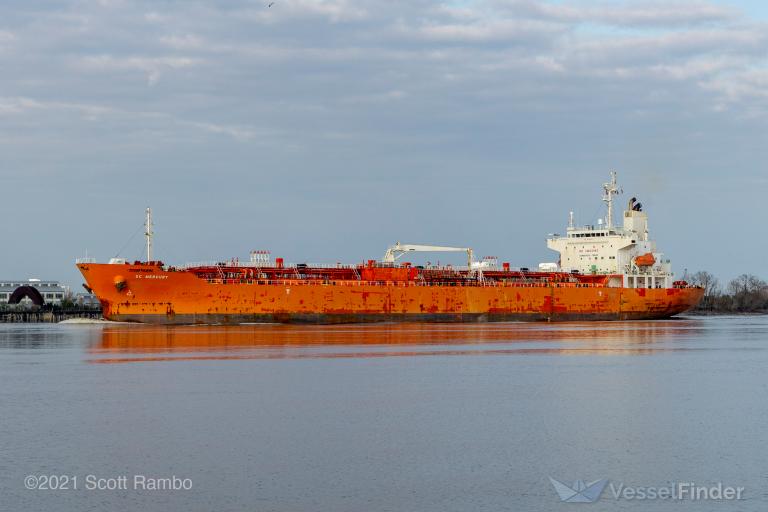 sc mercury (Chemical/Oil Products Tanker) - IMO 9746188, MMSI 477584600, Call Sign VRPX8 under the flag of Hong Kong