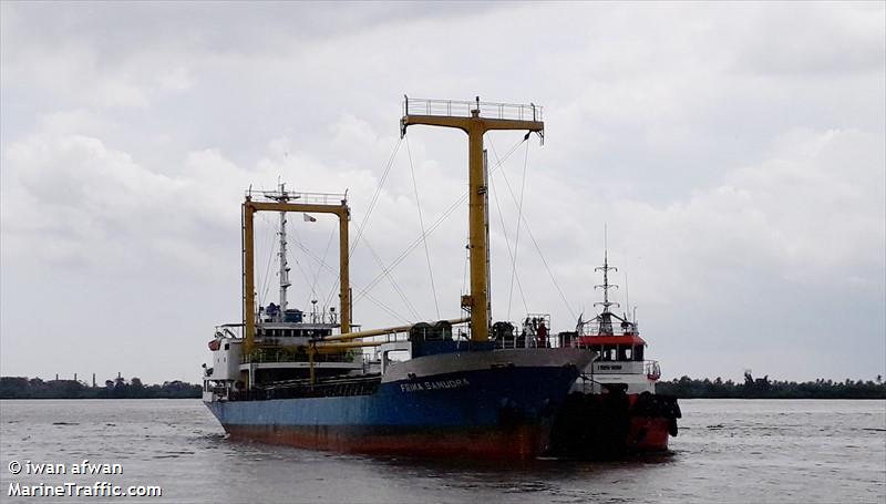 mv.prima samudra (General Cargo Ship) - IMO 8403313, MMSI 525002039, Call Sign YDPI under the flag of Indonesia
