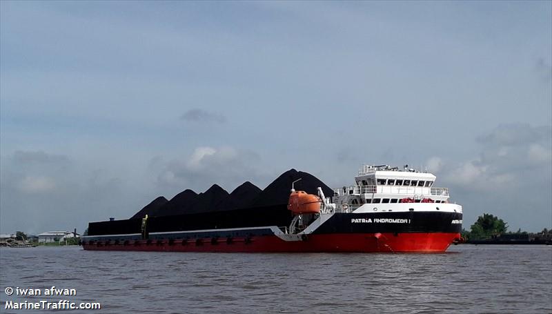 spb patria andromeda (Deck Cargo Ship) - IMO 8794671, MMSI 525023155, Call Sign YBAA2 under the flag of Indonesia