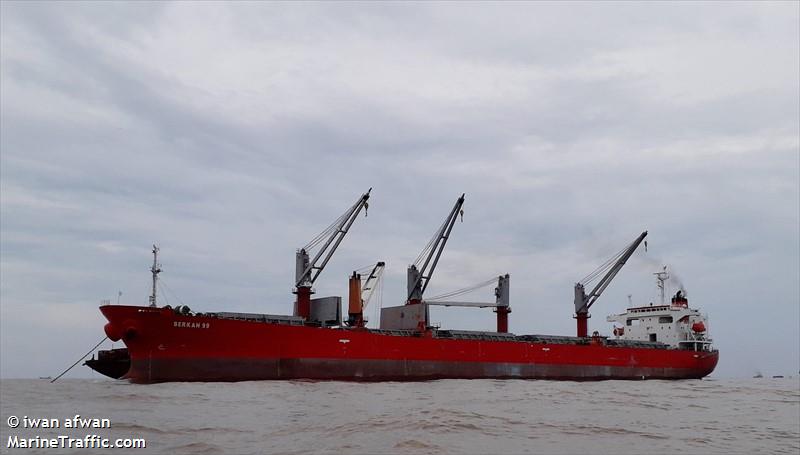 berkah 99 (Bulk Carrier) - IMO 9200457, MMSI 538003834, Call Sign YBMH2 under the flag of Marshall Islands