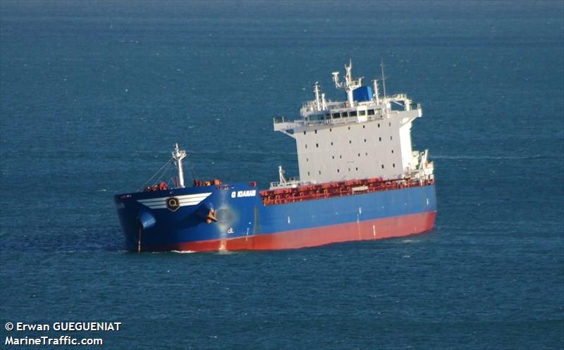 golden ioanari (Bulk Carrier) - IMO 9586344, MMSI 538004288, Call Sign V7WF7 under the flag of Marshall Islands