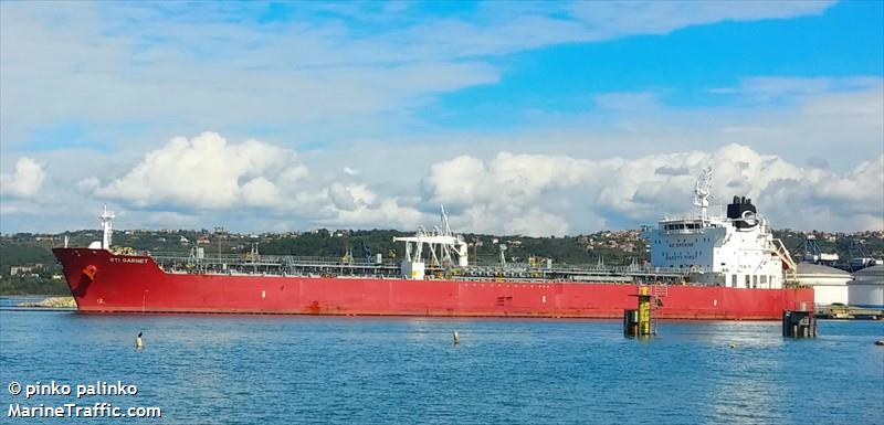 sti garnet (Chemical/Oil Products Tanker) - IMO 9629952, MMSI 538004533, Call Sign V7XP2 under the flag of Marshall Islands