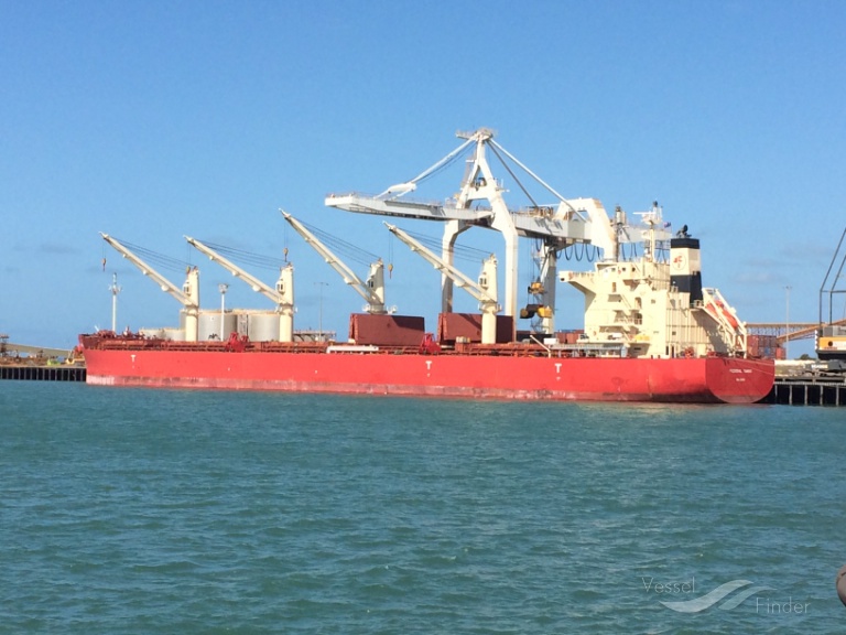 federal tambo (Bulk Carrier) - IMO 9644495, MMSI 538004748, Call Sign V7YW3 under the flag of Marshall Islands