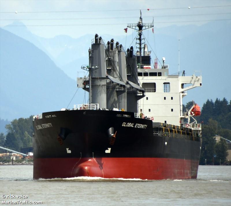 global eternity (General Cargo Ship) - IMO 9737137, MMSI 538006597, Call Sign V7OW9 under the flag of Marshall Islands