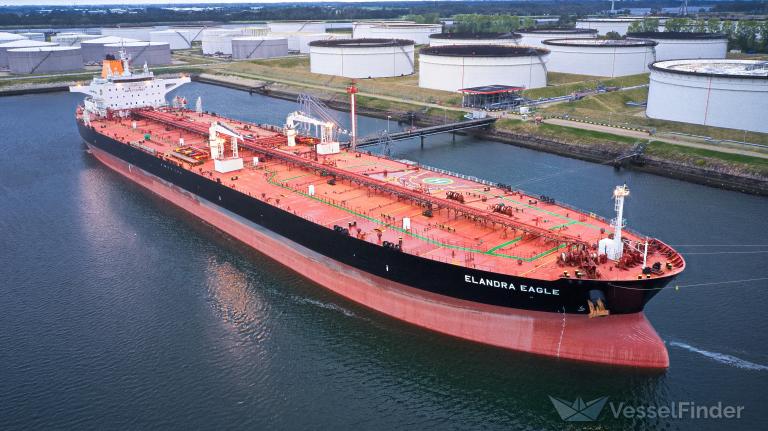 elandra eagle (Crude Oil Tanker) - IMO 9792474, MMSI 538007153, Call Sign V7XM4 under the flag of Marshall Islands