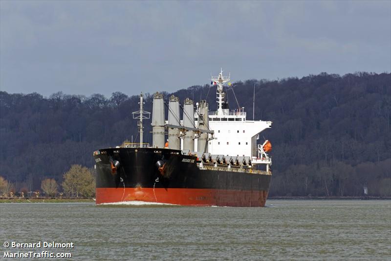 buckaroo bowl (Bulk Carrier) - IMO 9633197, MMSI 538008017, Call Sign V7QP3 under the flag of Marshall Islands