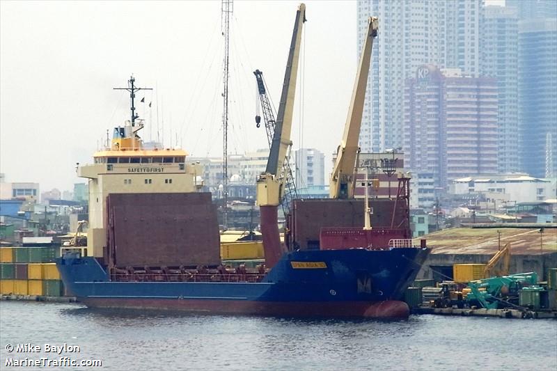 span asia 10 (General Cargo Ship) - IMO 9076351, MMSI 548597200, Call Sign DUA3216 under the flag of Philippines