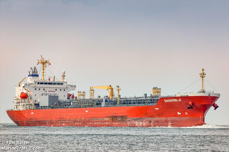 ensemble (Chemical/Oil Products Tanker) - IMO 9749453, MMSI 563036700, Call Sign 9V5144 under the flag of Singapore