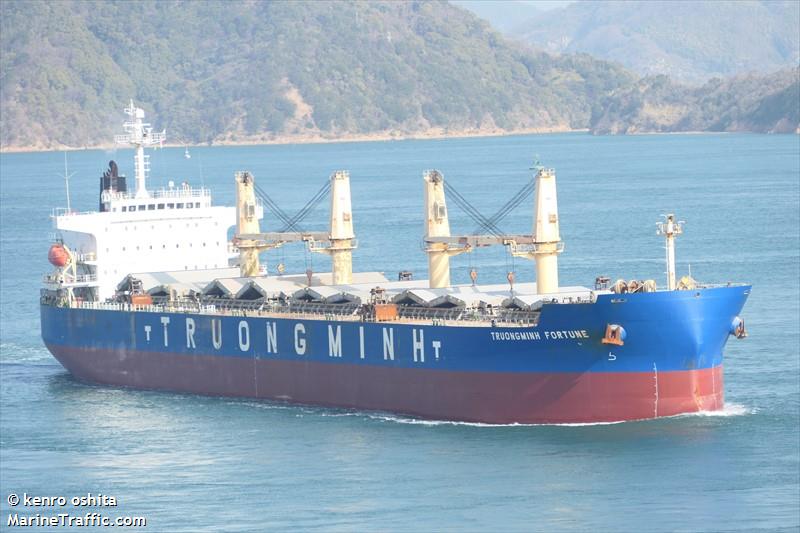 truong minh fortune (Bulk Carrier) - IMO 9391622, MMSI 574003310, Call Sign XVXT9 under the flag of Vietnam