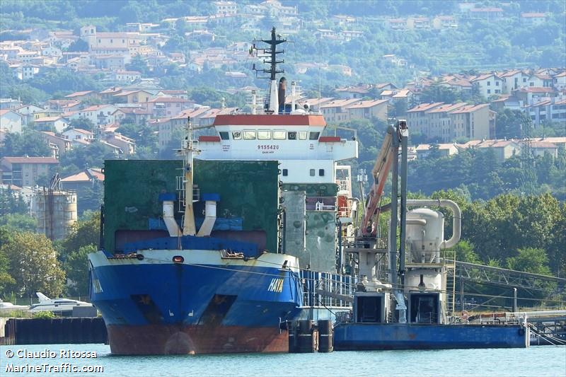 haya (General Cargo Ship) - IMO 9155420, MMSI 620451000, Call Sign D6A2451 under the flag of Comoros