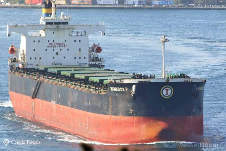 manousos p (Bulk Carrier) - IMO 9394753, MMSI 636013647, Call Sign A8OL2 under the flag of Liberia