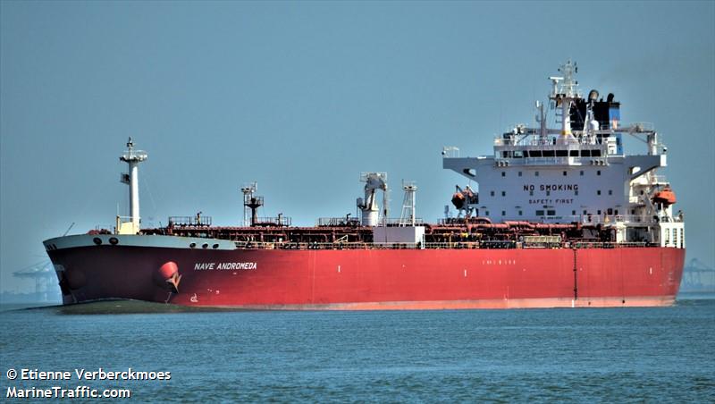 nave andromeda (Crude Oil Tanker) - IMO 9580405, MMSI 636015407, Call Sign D5AN6 under the flag of Liberia