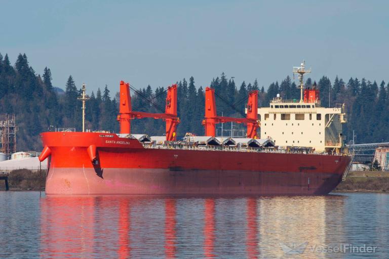 santa angelina (Bulk Carrier) - IMO 9725548, MMSI 636016769, Call Sign D5HS5 under the flag of Liberia