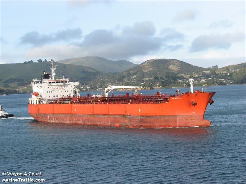 sven (Chemical/Oil Products Tanker) - IMO 9434228, MMSI 636019099, Call Sign D5SX9 under the flag of Liberia