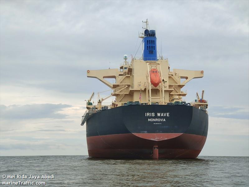 iris wave (Bulk Carrier) - IMO 9875173, MMSI 636020004, Call Sign D5XE9 under the flag of Liberia