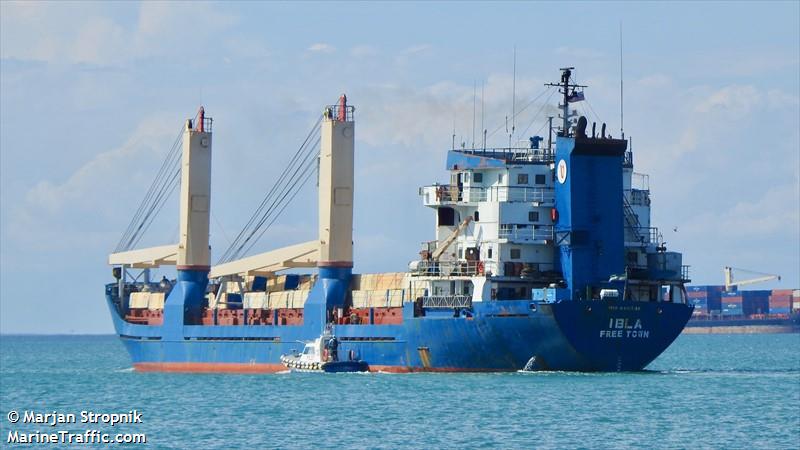 ibla (General Cargo Ship) - IMO 8416748, MMSI 667001542, Call Sign 9LU2345 under the flag of Sierra Leone