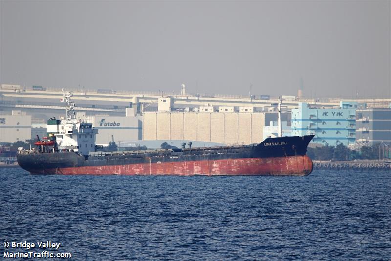 unisailing (General Cargo Ship) - IMO 9353424, MMSI 671040100, Call Sign 5VFT5 under the flag of Togolese Rep