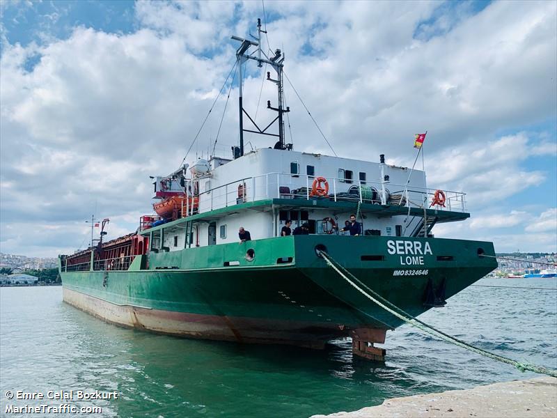 serra (General Cargo Ship) - IMO 8324646, MMSI 671258100, Call Sign 5VHX7 under the flag of Togolese Rep
