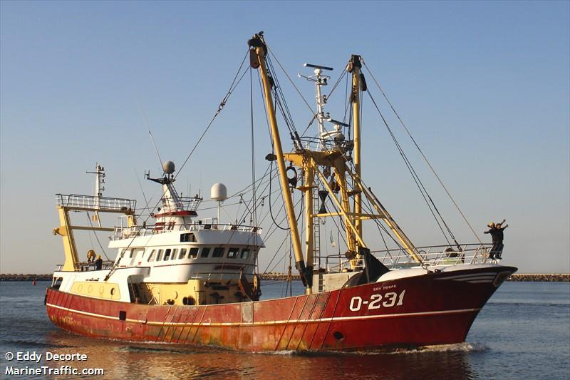 o 231 den hoope (Fishing Vessel) - IMO 9222089, MMSI 205237000, Call Sign OPIW under the flag of Belgium