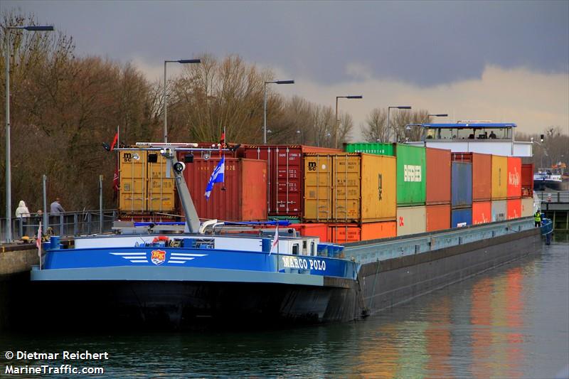 marco polo (Cargo ship) - IMO , MMSI 205387990, Call Sign OT3879 under the flag of Belgium