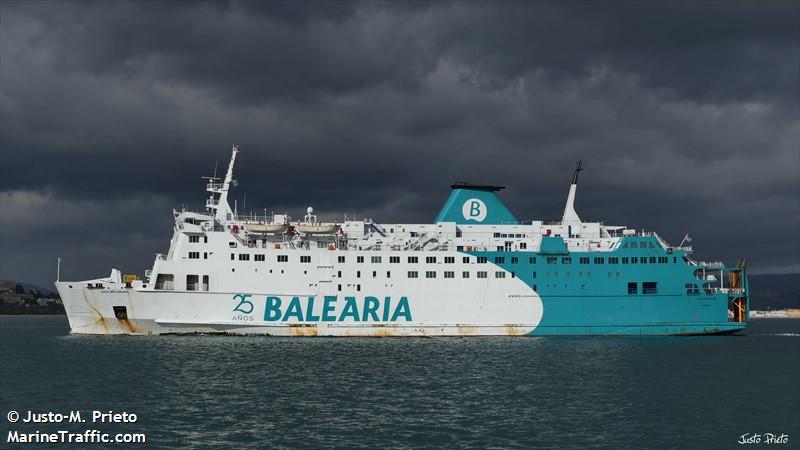 poeta lopez anglada (Passenger/Ro-Ro Cargo Ship) - IMO 8208763, MMSI 209678000, Call Sign 5BHG5 under the flag of Cyprus