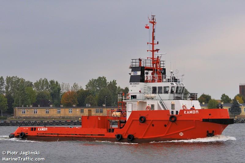 kambr (Tug) - IMO 9348223, MMSI 210550000, Call Sign C4GX2 under the flag of Cyprus