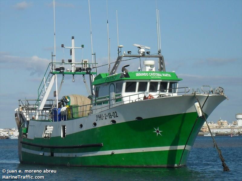 seg cristobal martin (Fishing vessel) - IMO , MMSI 224067580, Call Sign EA3252 under the flag of Spain