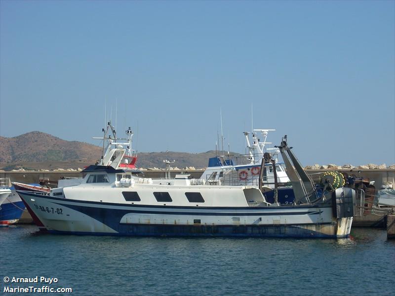 palandriu (Fishing vessel) - IMO , MMSI 224072190, Call Sign EA6271 under the flag of Spain