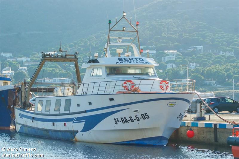 berto (Fishing vessel) - IMO , MMSI 224185350, Call Sign ECKI under the flag of Spain