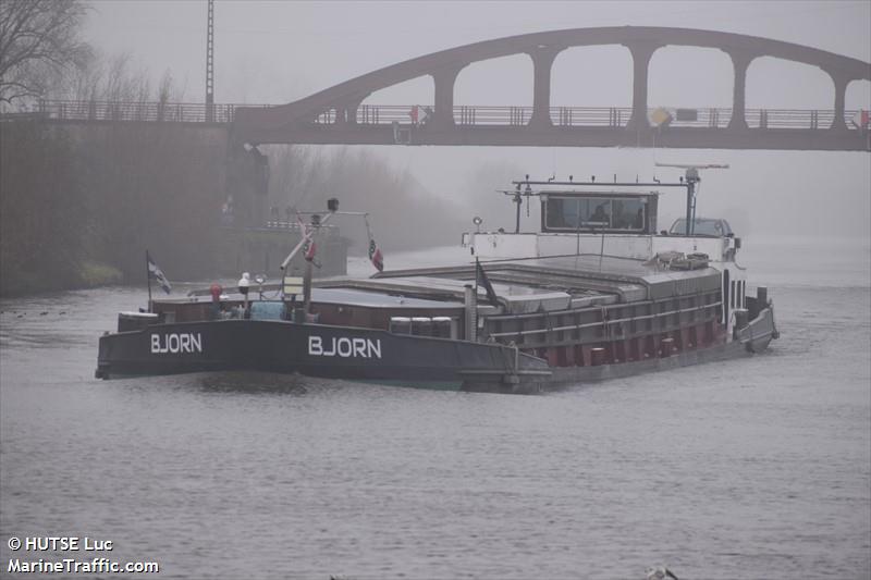 bjorn (Cargo ship) - IMO , MMSI 226008550, Call Sign FM5239 under the flag of France