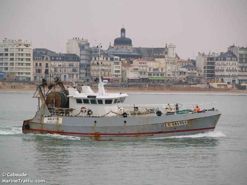 fv ablette (Fishing vessel) - IMO , MMSI 227309000, Call Sign FHNG under the flag of France