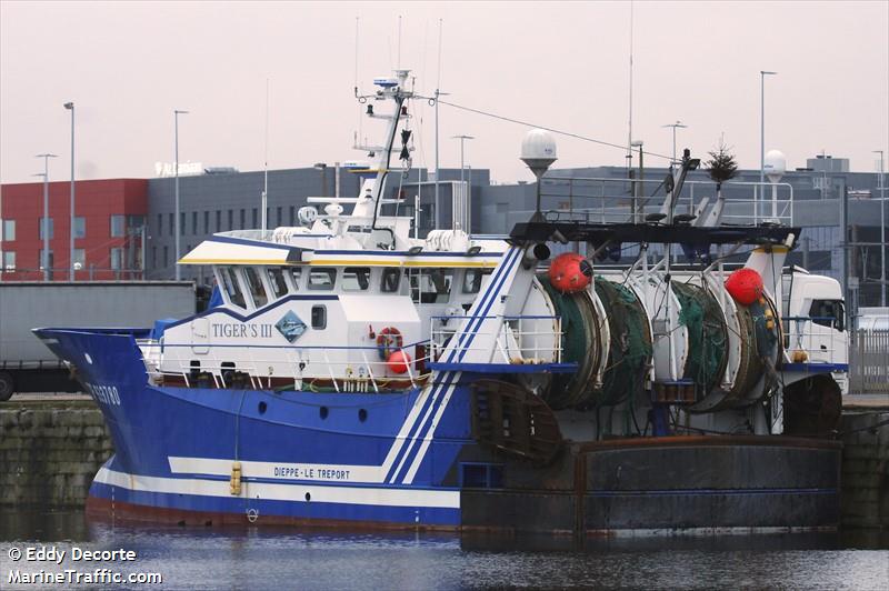 tigers iii (Fishing Vessel) - IMO 9850991, MMSI 228099800, Call Sign FJZV under the flag of France