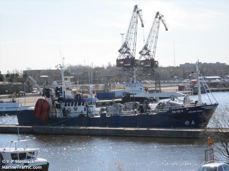 golden rose (Fishing Vessel) - IMO 7922415, MMSI 230035100, Call Sign OJ9434 under the flag of Finland