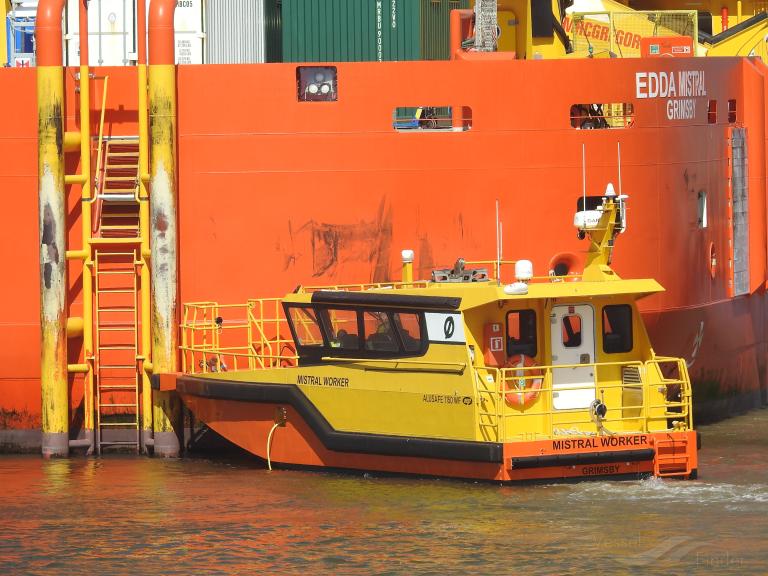mistral worker (Unknown) - IMO , MMSI 232010633, Call Sign MBSC9 under the flag of United Kingdom (UK)