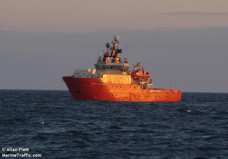 grampian courageous (Standby Safety Vessel) - IMO 9361421, MMSI 235011640, Call Sign MNXY9 under the flag of United Kingdom (UK)