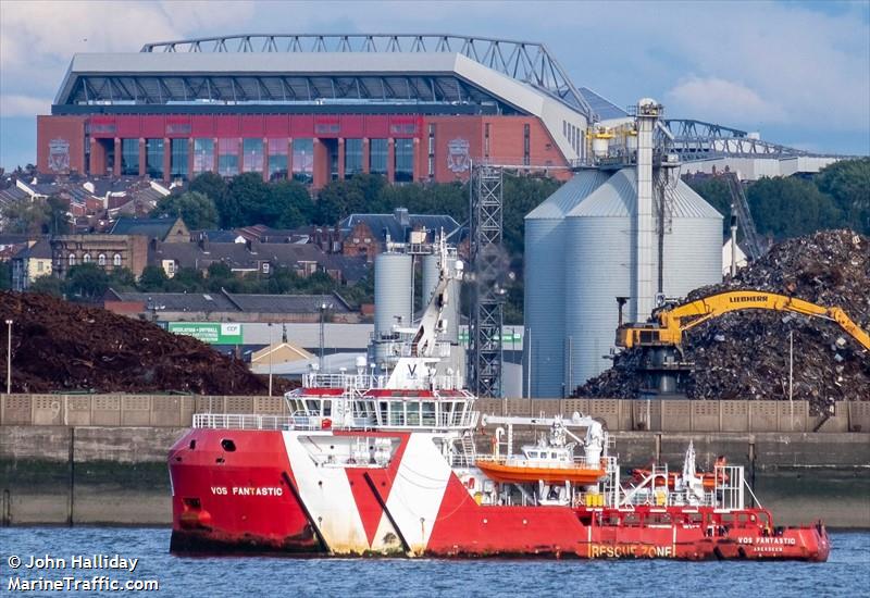 vos fantastic (Standby Safety Vessel) - IMO 9647239, MMSI 235097323, Call Sign 2GGZ9 under the flag of United Kingdom (UK)