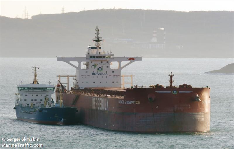 berge zugspitze (Bulk Carrier) - IMO 9750919, MMSI 235112622, Call Sign 2ITG2 under the flag of United Kingdom (UK)