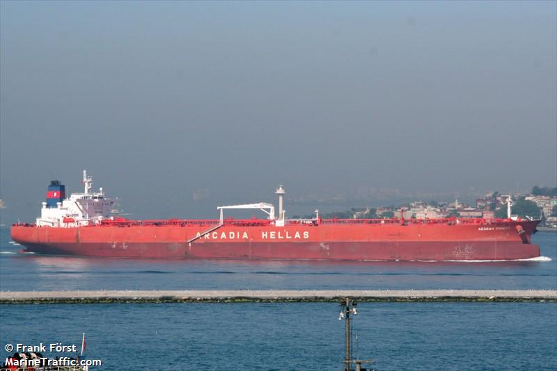 aegean dignity (Crude Oil Tanker) - IMO 9290335, MMSI 240245000, Call Sign SXVC under the flag of Greece