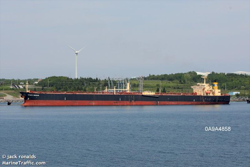 patmos warrior (Crude Oil Tanker) - IMO 9337418, MMSI 241331000, Call Sign SVBZ5 under the flag of Greece
