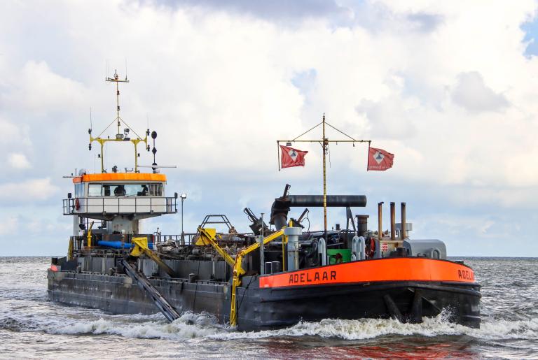 adelaar (Dredging or UW ops) - IMO , MMSI 244690118, Call Sign PF9538 under the flag of Netherlands
