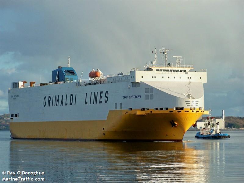 gran bretagna (Vehicles Carrier) - IMO 9143702, MMSI 247290000, Call Sign IBFB under the flag of Italy