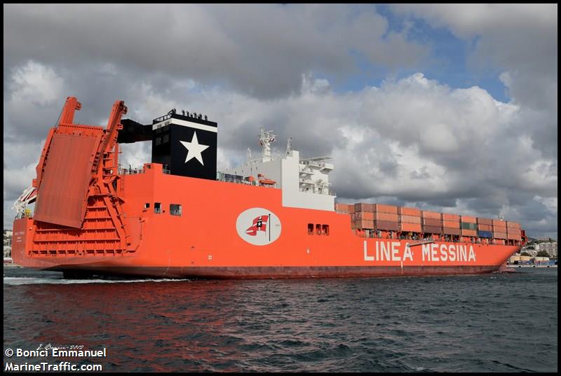 jolly perla (Ro-Ro Cargo Ship) - IMO 9578969, MMSI 247314200, Call Sign ICQK under the flag of Italy