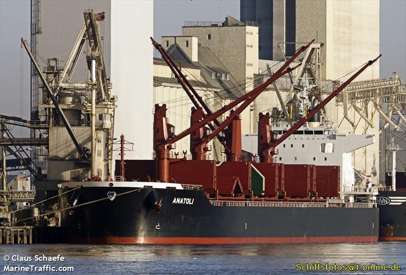 anatoli (Bulk Carrier) - IMO 9791987, MMSI 248546000, Call Sign 9HA4699 under the flag of Malta