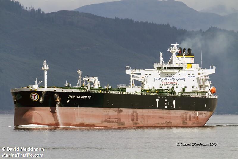 parthenon ts (Crude Oil Tanker) - IMO 9724348, MMSI 249948000, Call Sign 9HA4448 under the flag of Malta