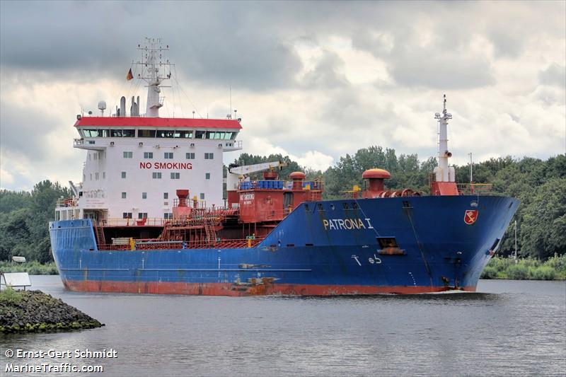 patrona 1 (Chemical/Oil Products Tanker) - IMO 9305178, MMSI 255806355, Call Sign CQED8 under the flag of Madeira